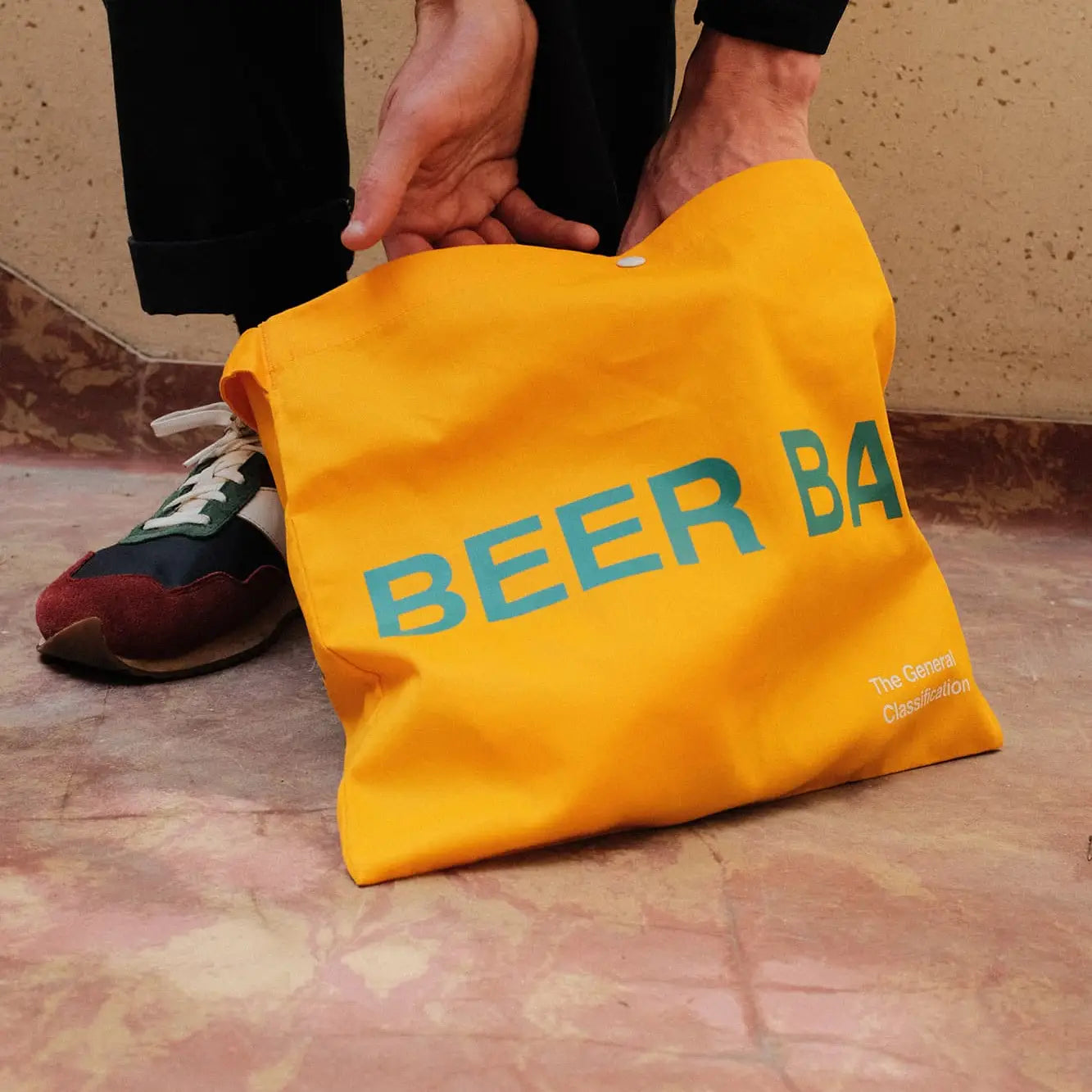 BEER BAG Musette - Orange & Green