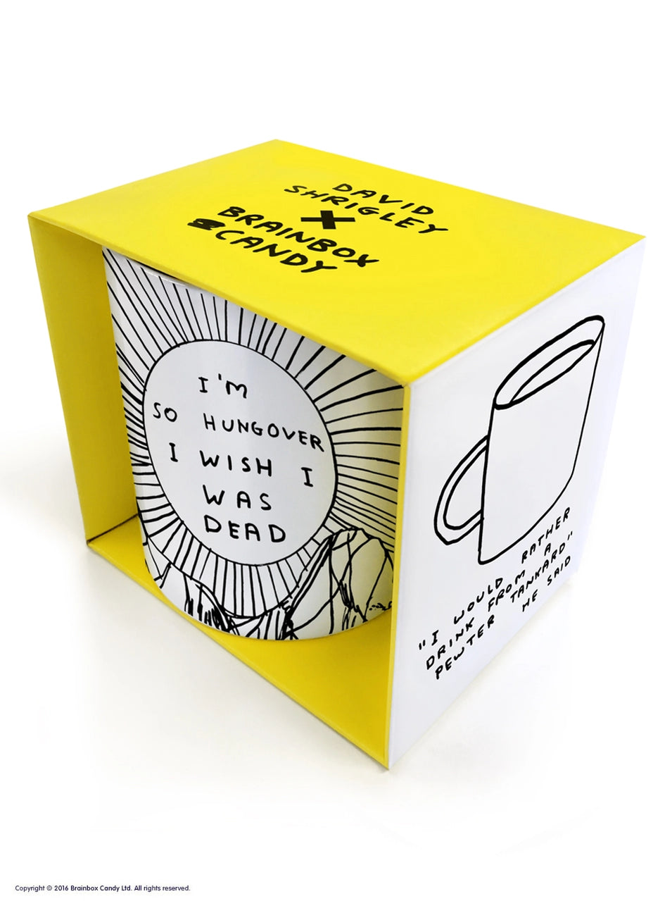 David Shrigley - 'So Hungover' Mug