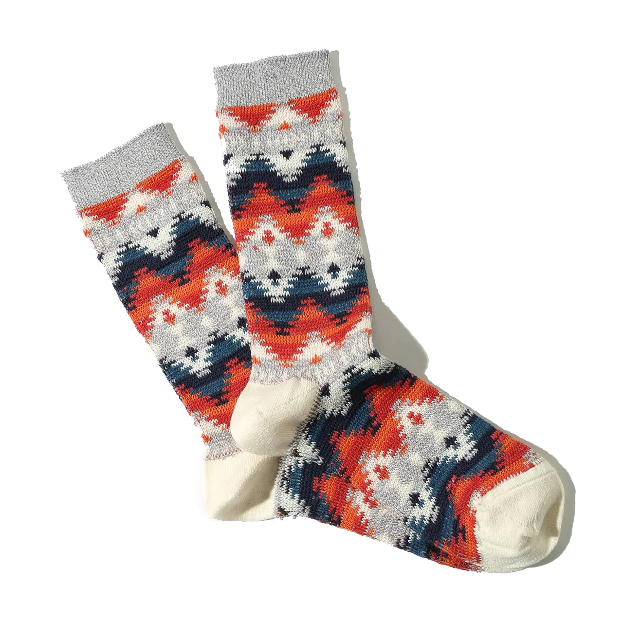 ANONYMOUS ISM - Diamond JQ Crew Socks - Grey