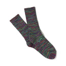 ANONYMOUS ISM - 5 Colour Mix Socks - Deep Purple