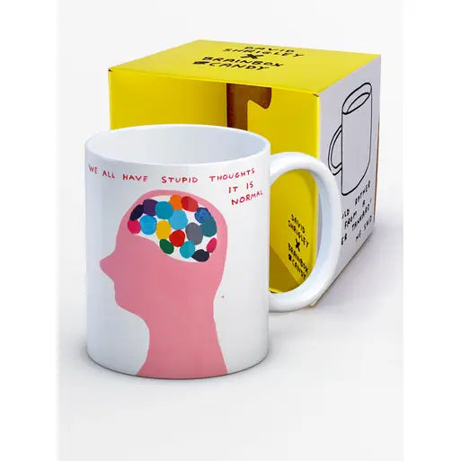 David Shrigley - 'Stupid Thoughts' Mug