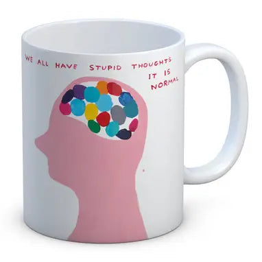 David Shrigley - 'Stupid Thoughts' Mug