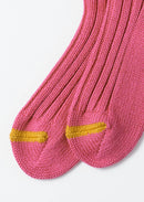 ROTOTO - Chunky Rib Socks - Dark Pink