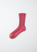 ROTOTO - Chunky Rib Socks - Dark Pink