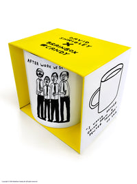 David Shrigley - 'After Work We Get Drunk' Mug