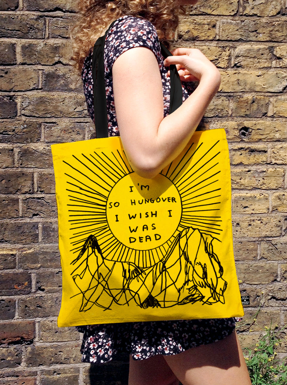 David Shrigley - 'Hungover' Tote
