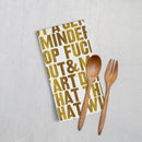 Real Hackney Dave - 'Gentle Reminder Tea Towel