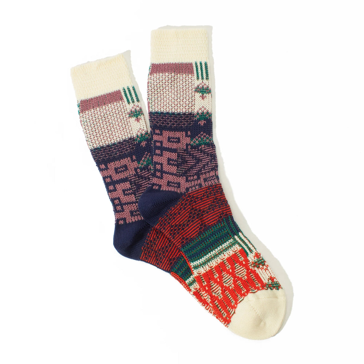 ANONYMOUS ISM - Multi Links Socks - Ivory