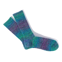 ANONYMOUS ISM - Splash Pattern Socks - Blue