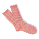 ANONYMOUS ISM - 5 Colour Mix Socks - Orange/ Pink