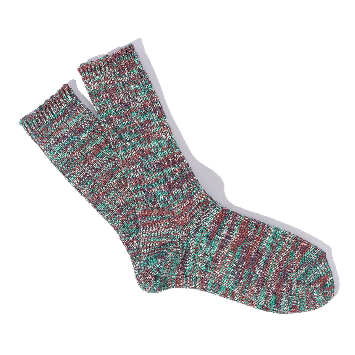 ANONYMOUS ISM - 5 Colour Mix Socks - Deep Violet