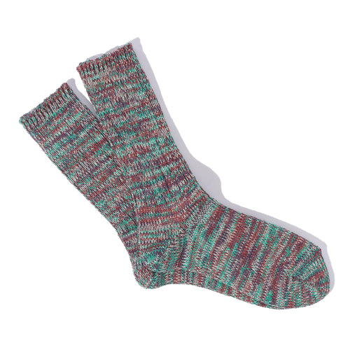 ANONYMOUS ISM - 5 Colour Mix Socks - Deep Violet
