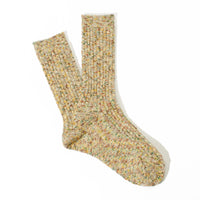ANONYMOUS ISM - Homespun Art Yarn Socks - Khaki
