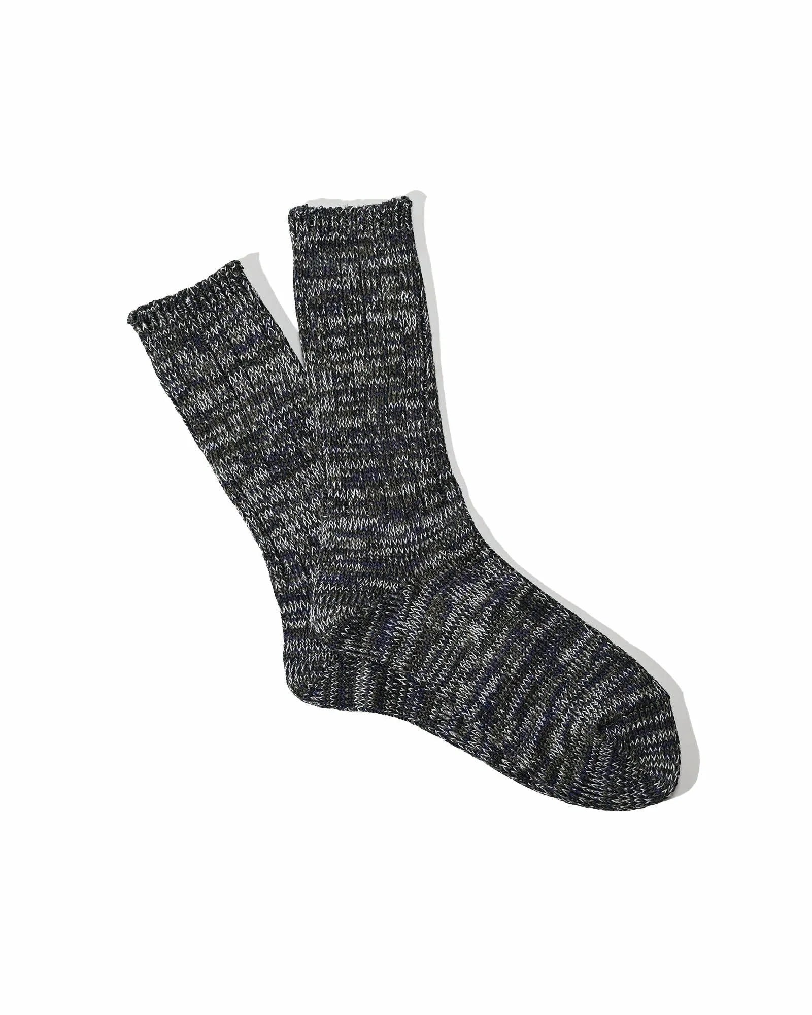 ANONYMOUS ISM - 5 Colour Mix Socks - Moss
