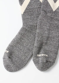 ROTOTO - Raffey Sweat Socks - Charcoal