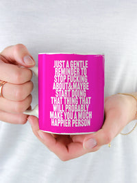 Real Hackney Dave - 'Gentle Reminder' Mug