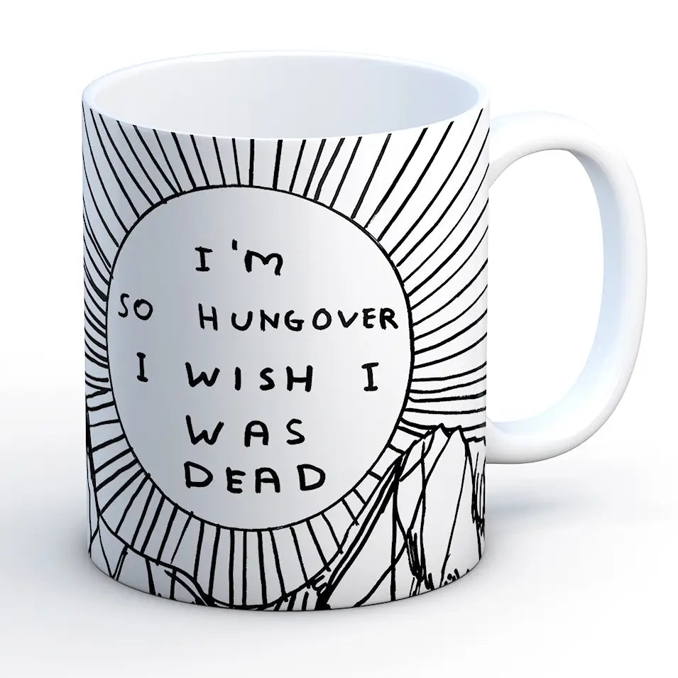 David Shrigley - 'So Hungover' Mug