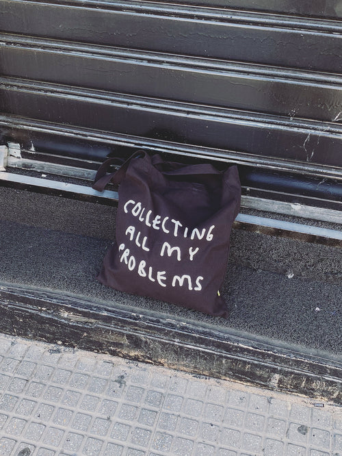 YAHYA STUDIO - COLLECTING ALL MY PROBLEMS Tote