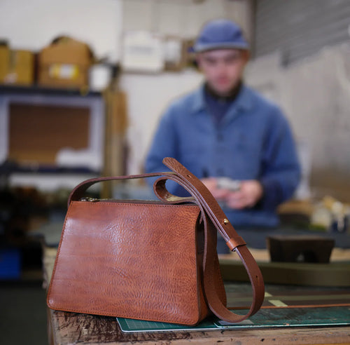Kate Sheridan - Zip Maple Bag - Pecan