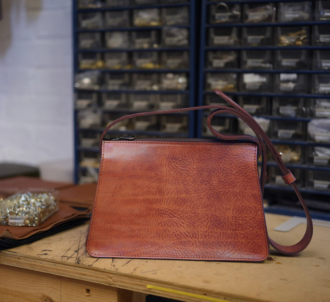 Kate Sheridan - Zip Maple Bag - Pecan