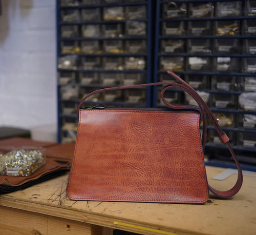 Kate Sheridan - Zip Maple Bag - Pecan