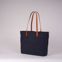 Kate Sheridan - Grid Midi Tote Bag - Navy