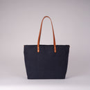 Kate Sheridan - Grid Midi Tote Bag - Navy