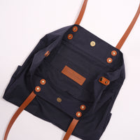 Kate Sheridan - Grid Midi Tote Bag - Navy