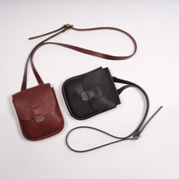 Kate Sheridan - Half Orbed Tab Bag - Chestnut