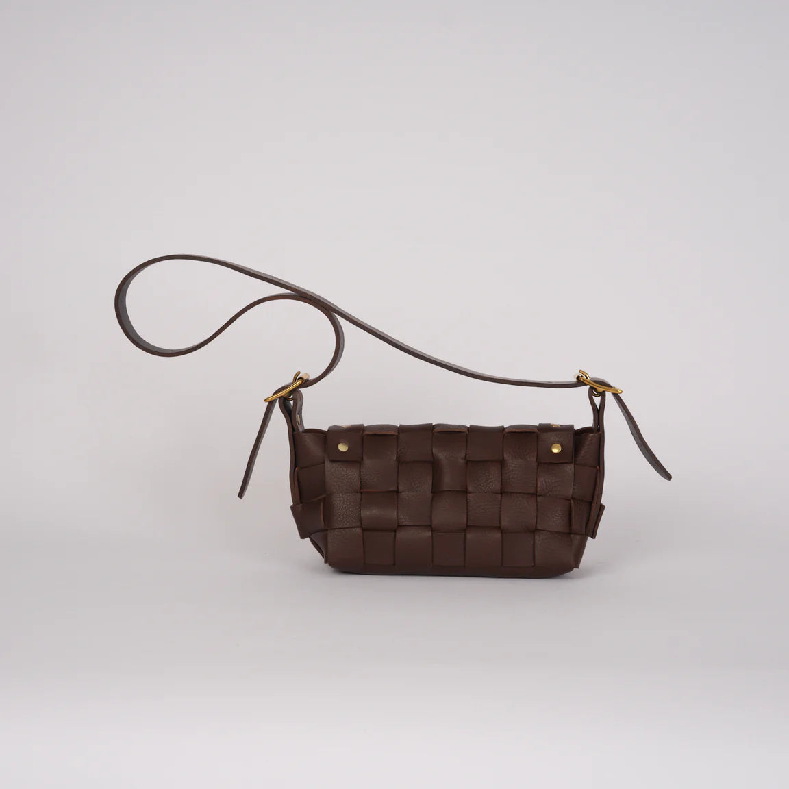 Kate Sheridan - Loom Bag - Chocolate Brown