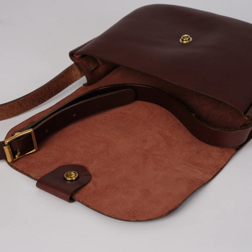 Kate Sheridan - Dome Bag - Chestnut