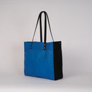 Kate Sheridan - Midi Tote - Imperial Blue/ Black