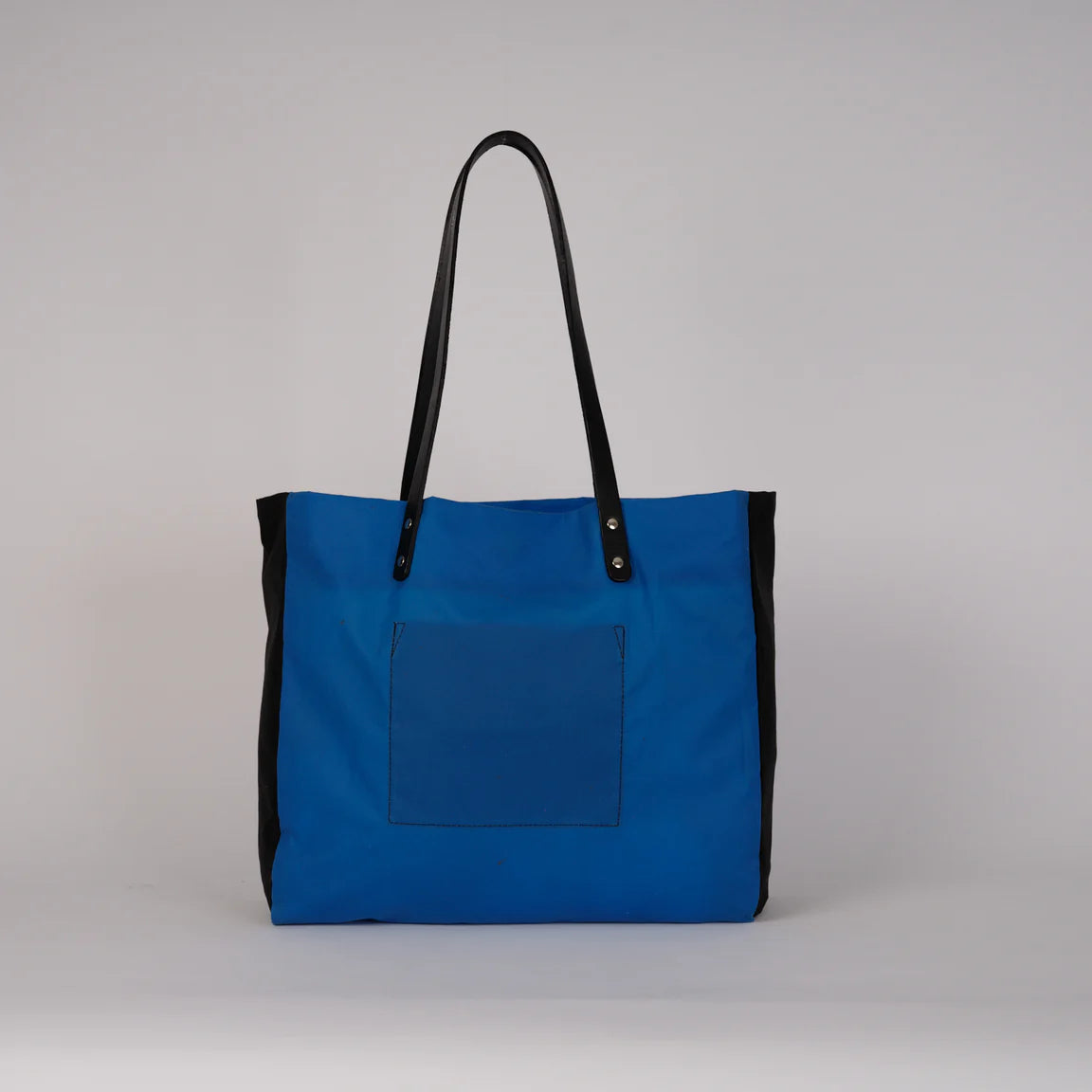 Kate Sheridan - Midi Tote - Imperial Blue/ Black