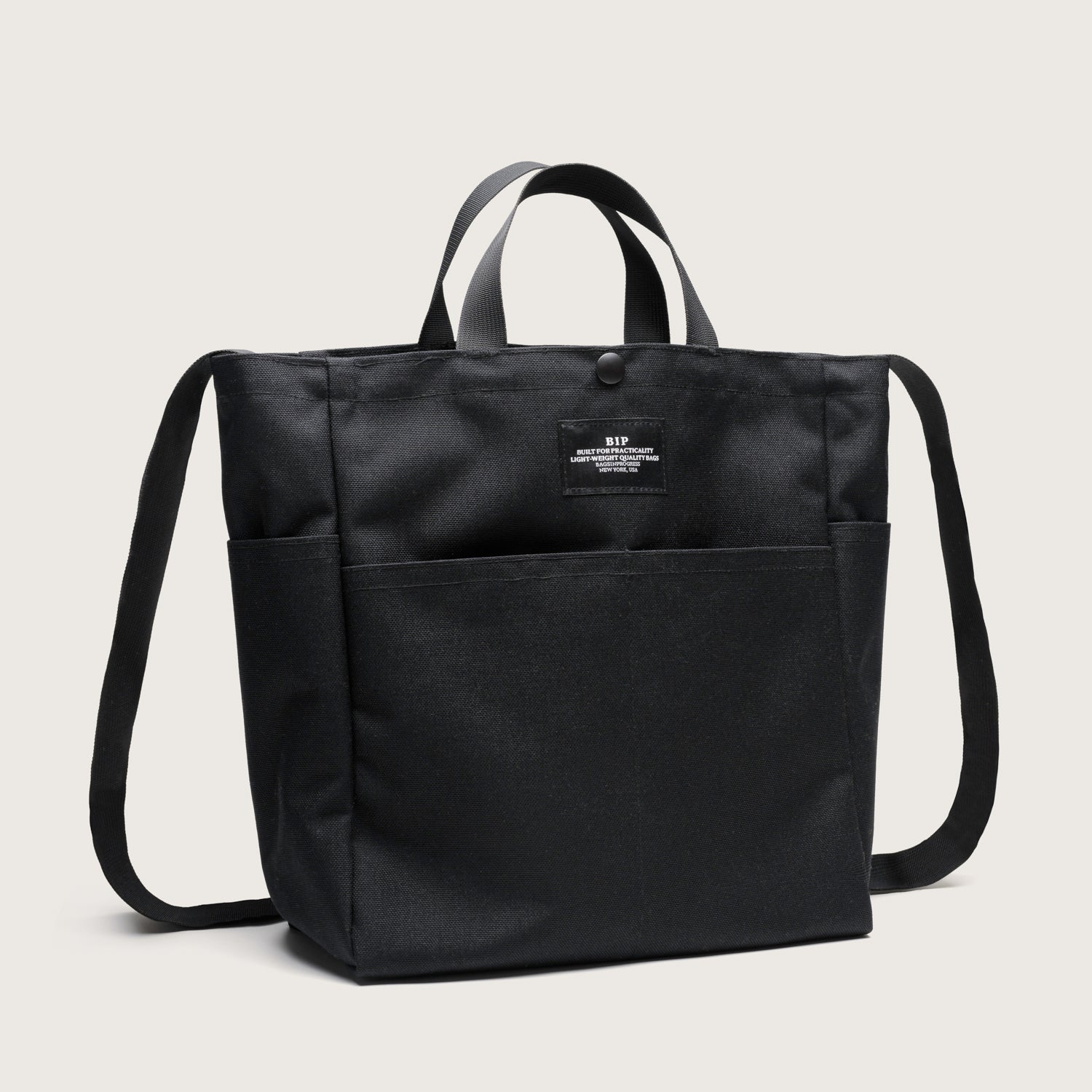 Bags In Progress - Medium Multi-Pocket Bag - Black