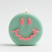 WAVEY CASA - GET WAVEY Candle - Green & Pink