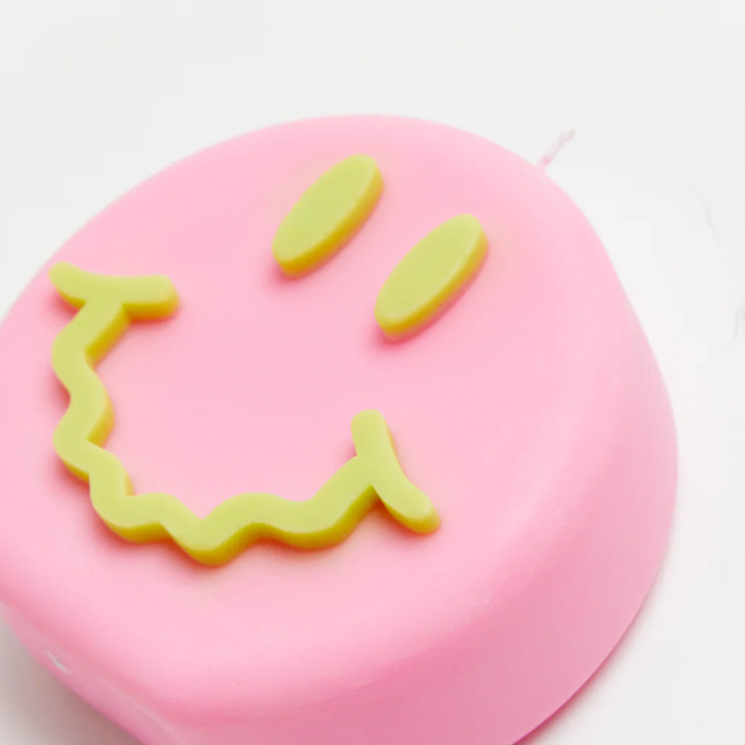 WAVEY CASA - GET WAVEY Candle - Pink & Green