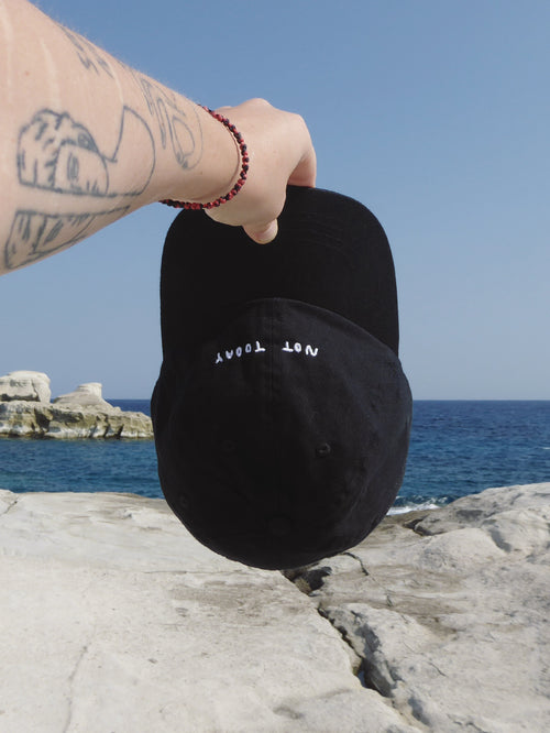 YAHYA STUDIO - Not Today Cap - Black
