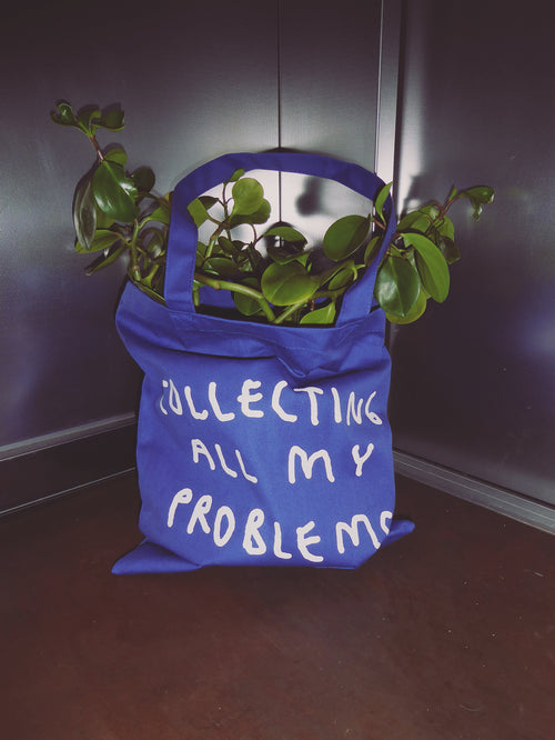 YAHYA STUDIO - COLLECTING ALL MY PROBLEMS Tote