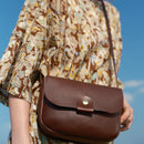 Kate Sheridan - Dome Bag - Chestnut