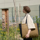 Kate Sheridan - Giga Tote - Sand/ Black Colourblock