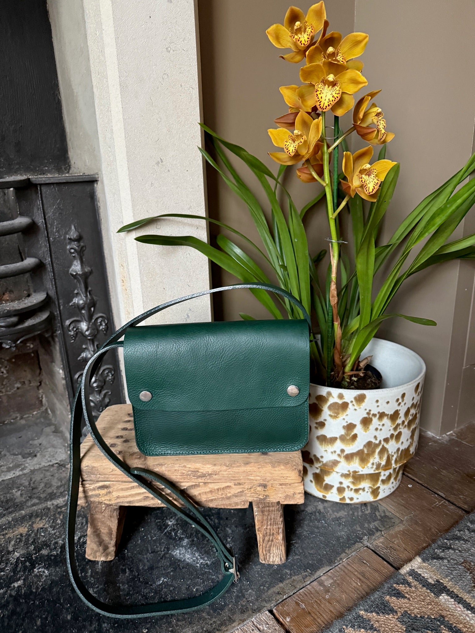 Kate Sheridan - Double Dot Bag - Pine