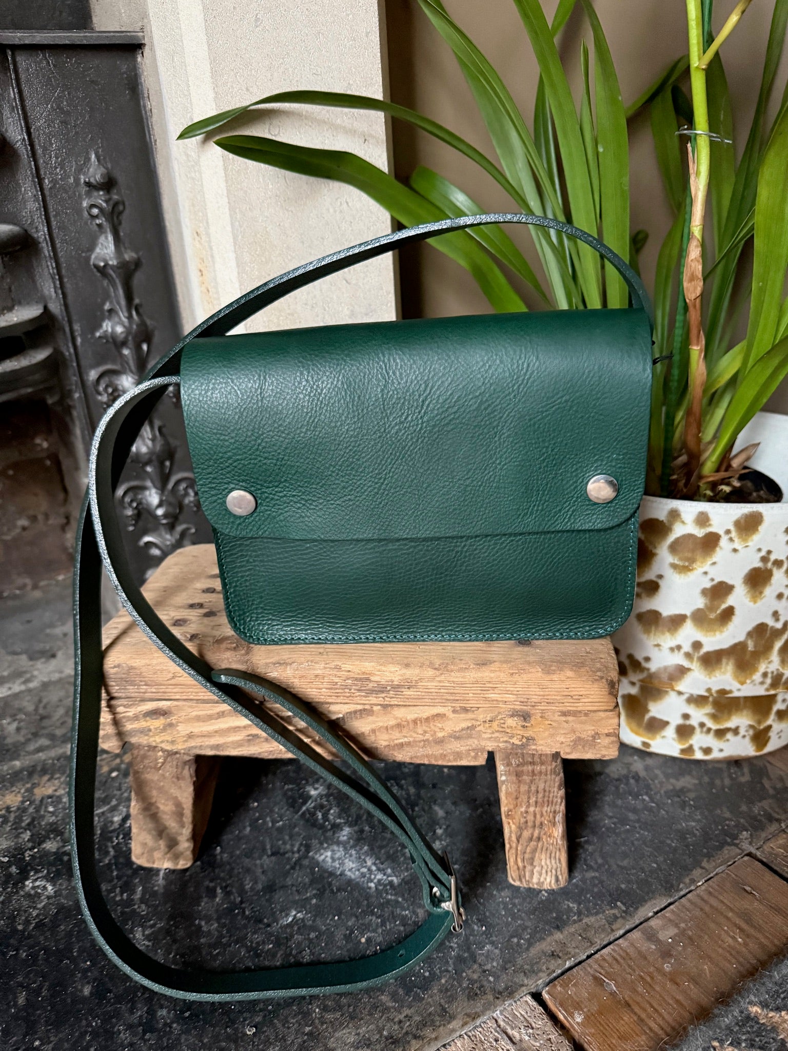 Kate Sheridan - Double Dot Bag - Pine