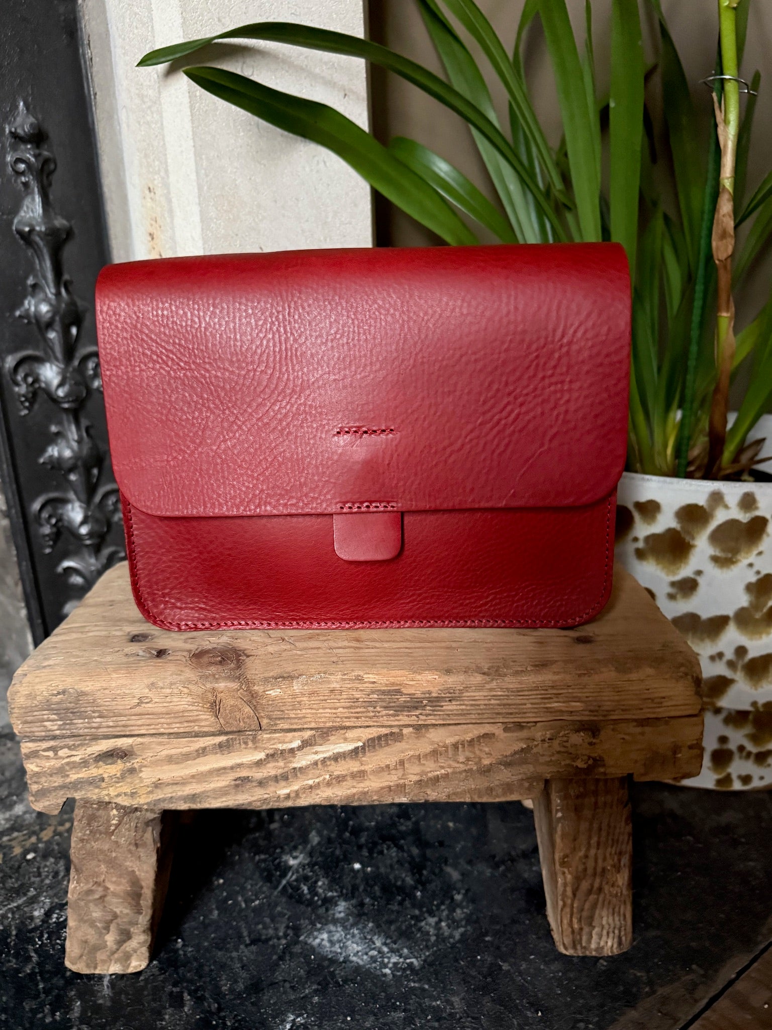 Kate Sheridan - Tab Bag - Redcurrant