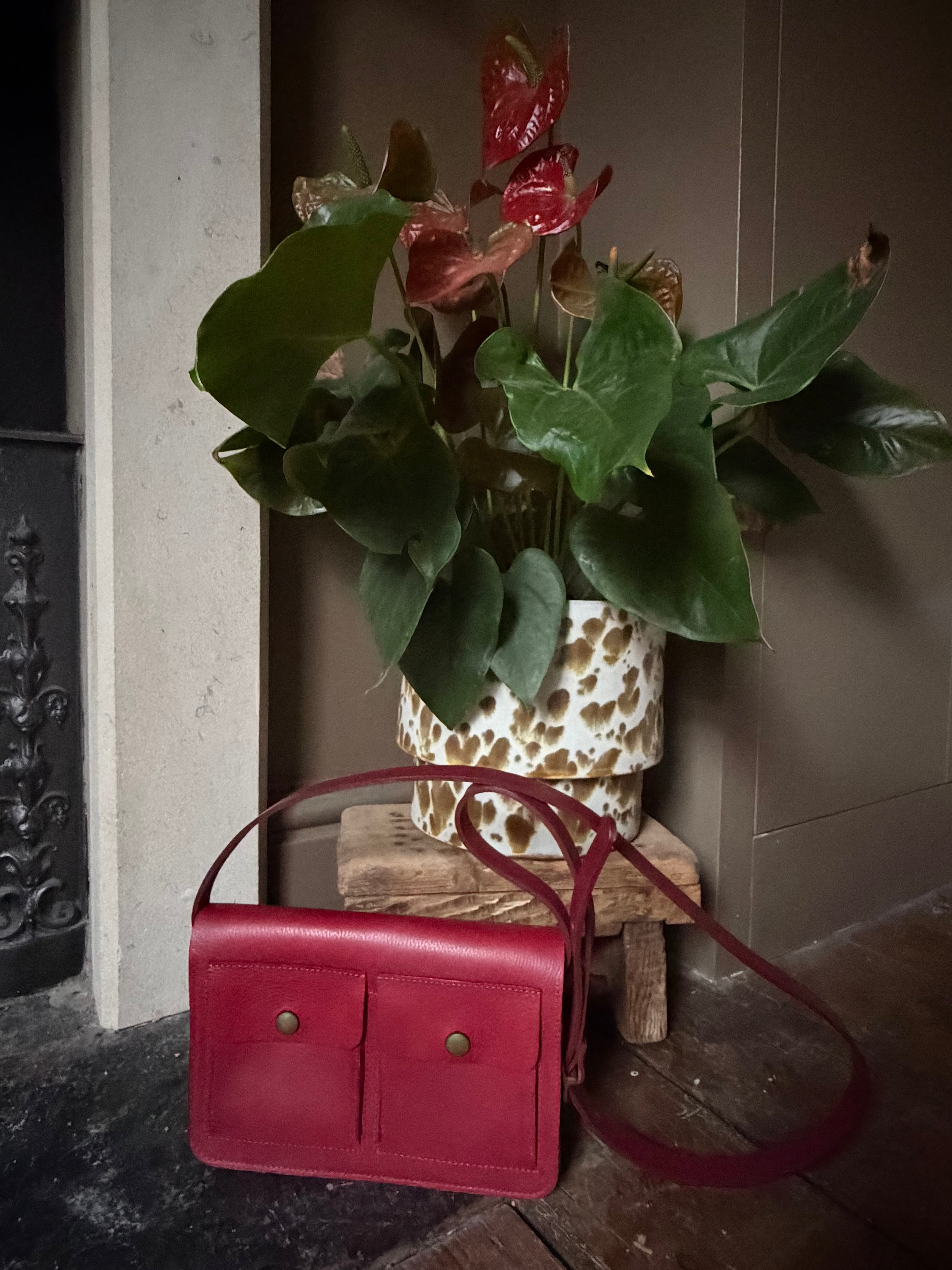 Kate Sheridan - Flip Bag - Beetroot