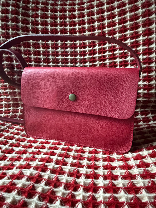 Kate Sheridan - Flip Bag - Beetroot