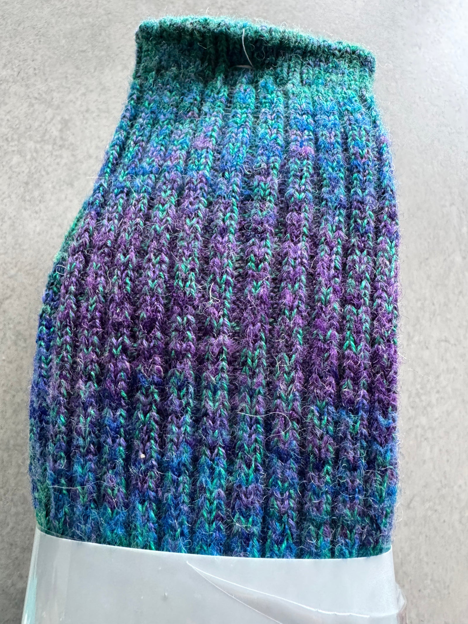 ANONYMOUS ISM - Splash Pattern Socks - Blue