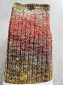 ANONYMOUS ISM - Splash Pattern Socks - Brown