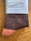 ANONYMOUS ISM - Tweed New Socks - Brown