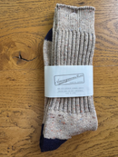 ANONYMOUS ISM - Tweed New Socks - Beige
