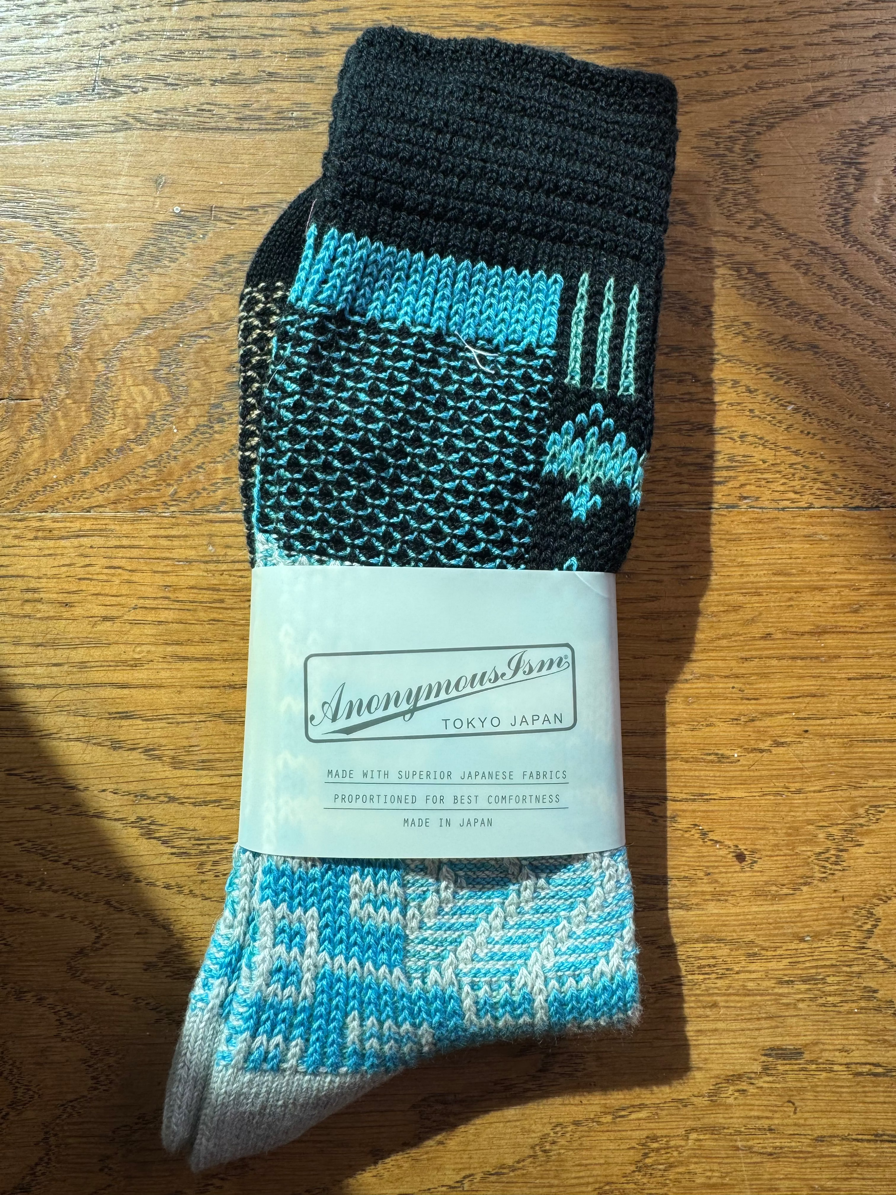 ANONYMOUS ISM - Multi Links Socks - Black